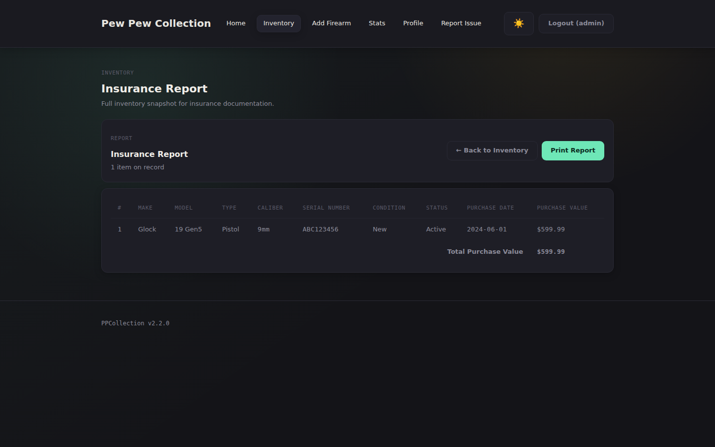 Insurance Report